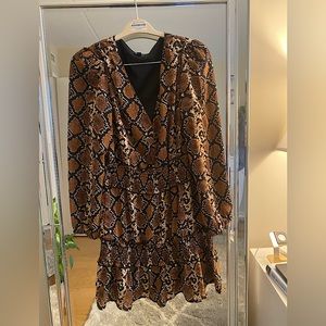 Express - Snakeskin Dress